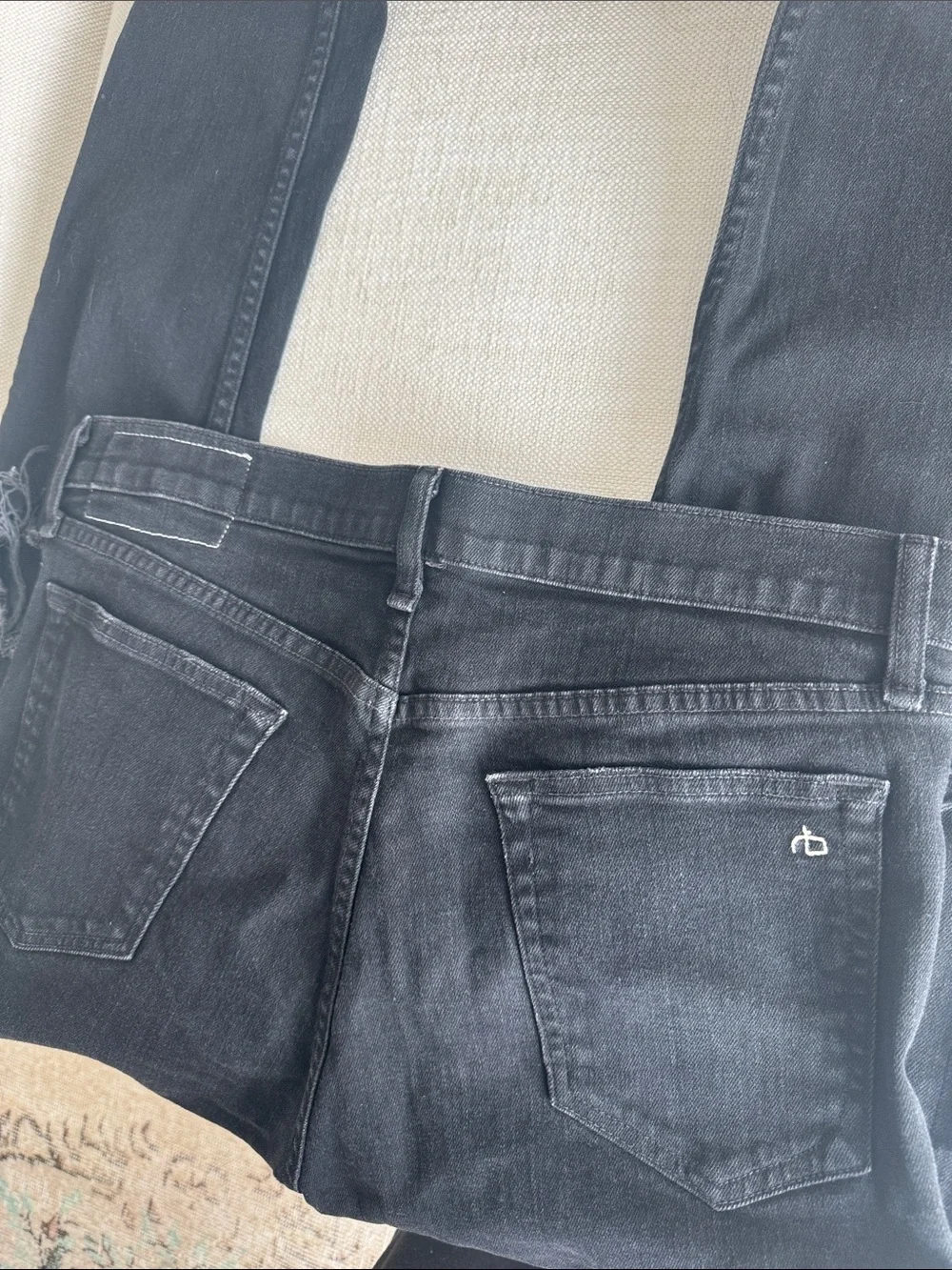 rag & bone black jeans